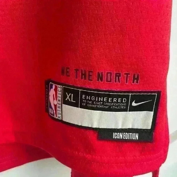 Nike Raptor Jersey  Red Black Anunoby 3 size XL Boys' Grade School - Picture 11 of 11